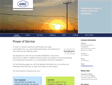 Tablet Screenshot of emiservice.com